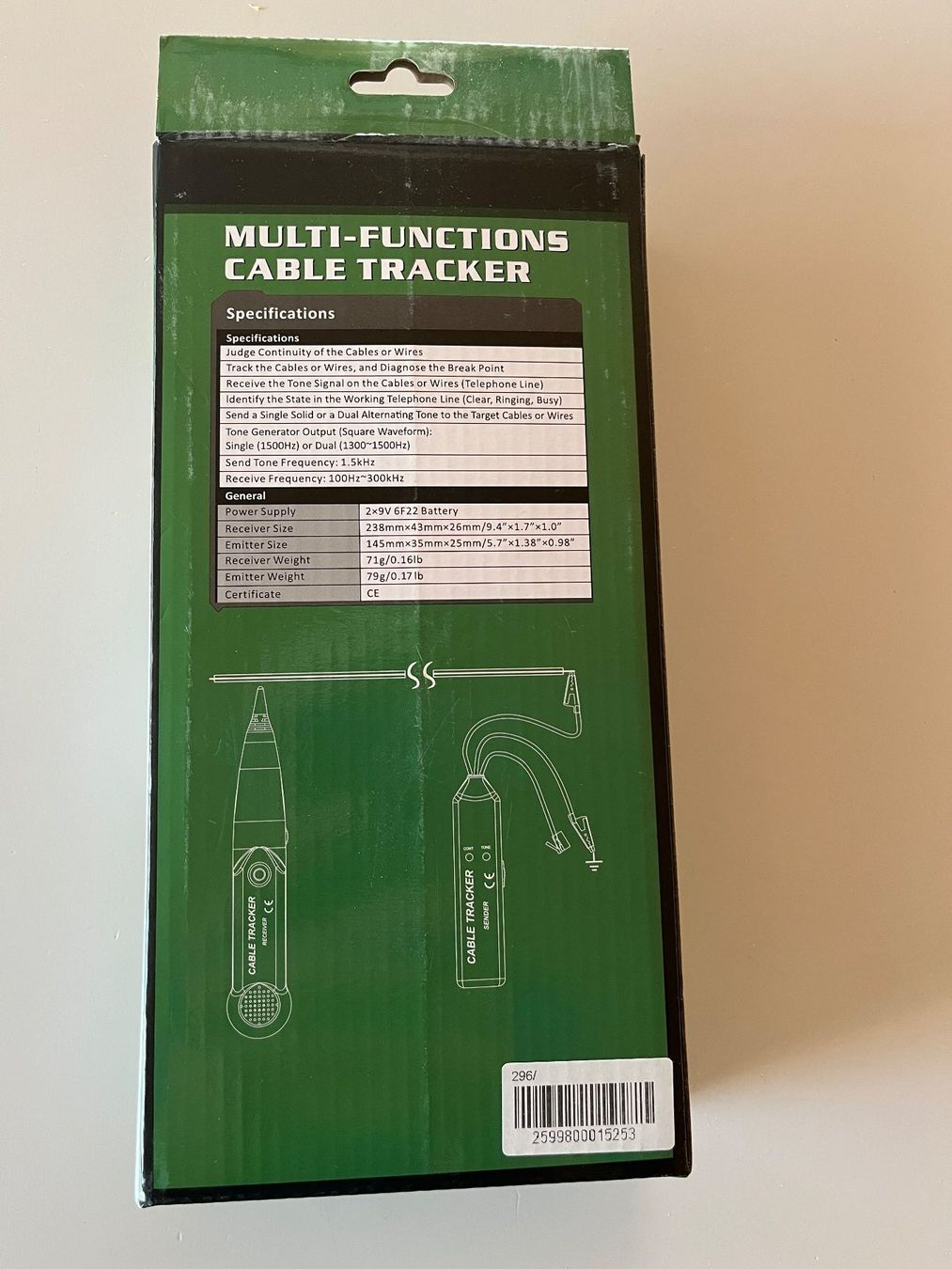 Misurare: Cable Tracker/Leitungssuchgerät – Nuovo (secondo la descrizione) da Attikon venduto da Yvi62 1