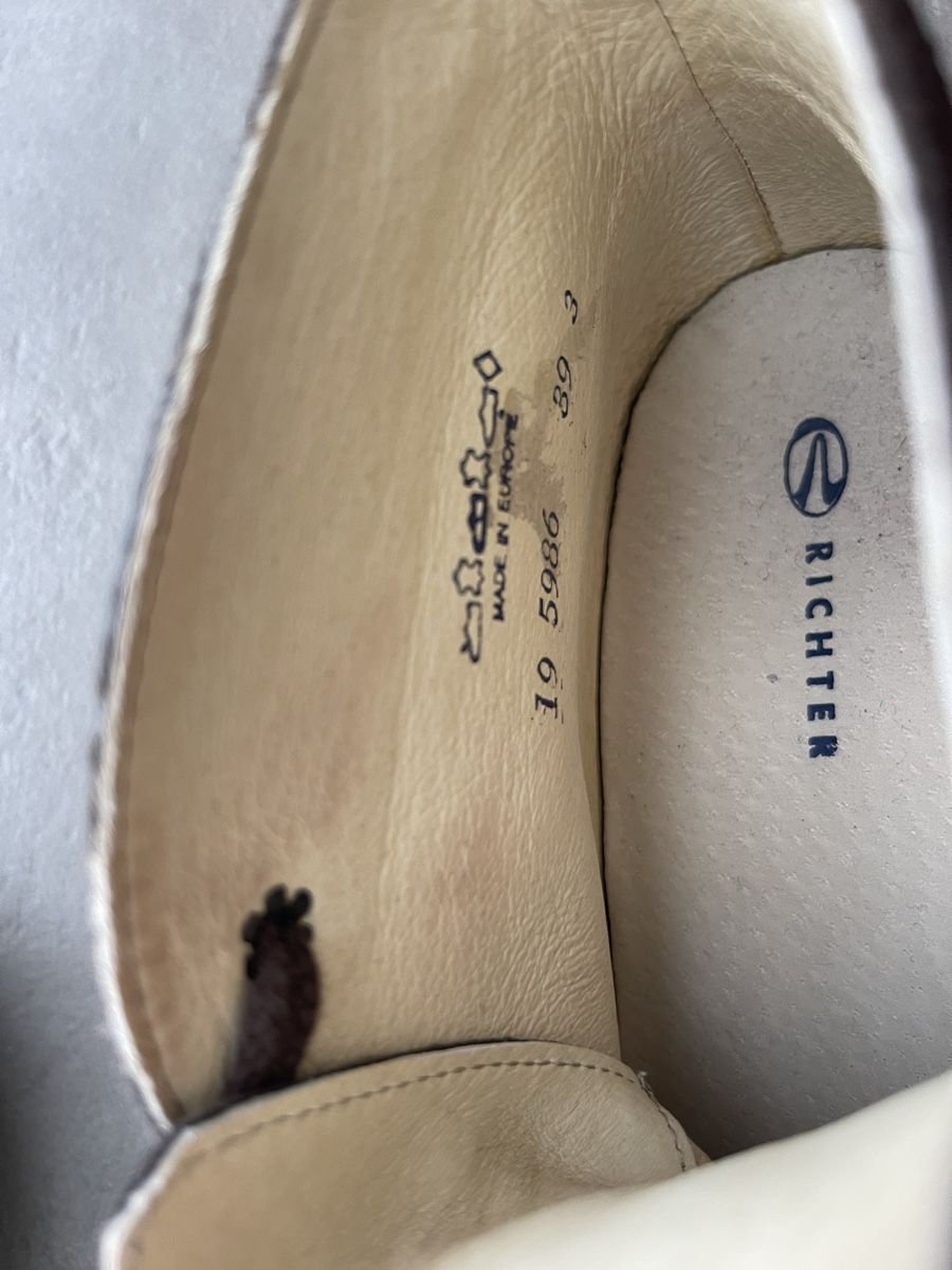 Scarpe da uomo: Schuhe Gr 39 Richter – Usato da Wädenswil venduto da popey8820 2