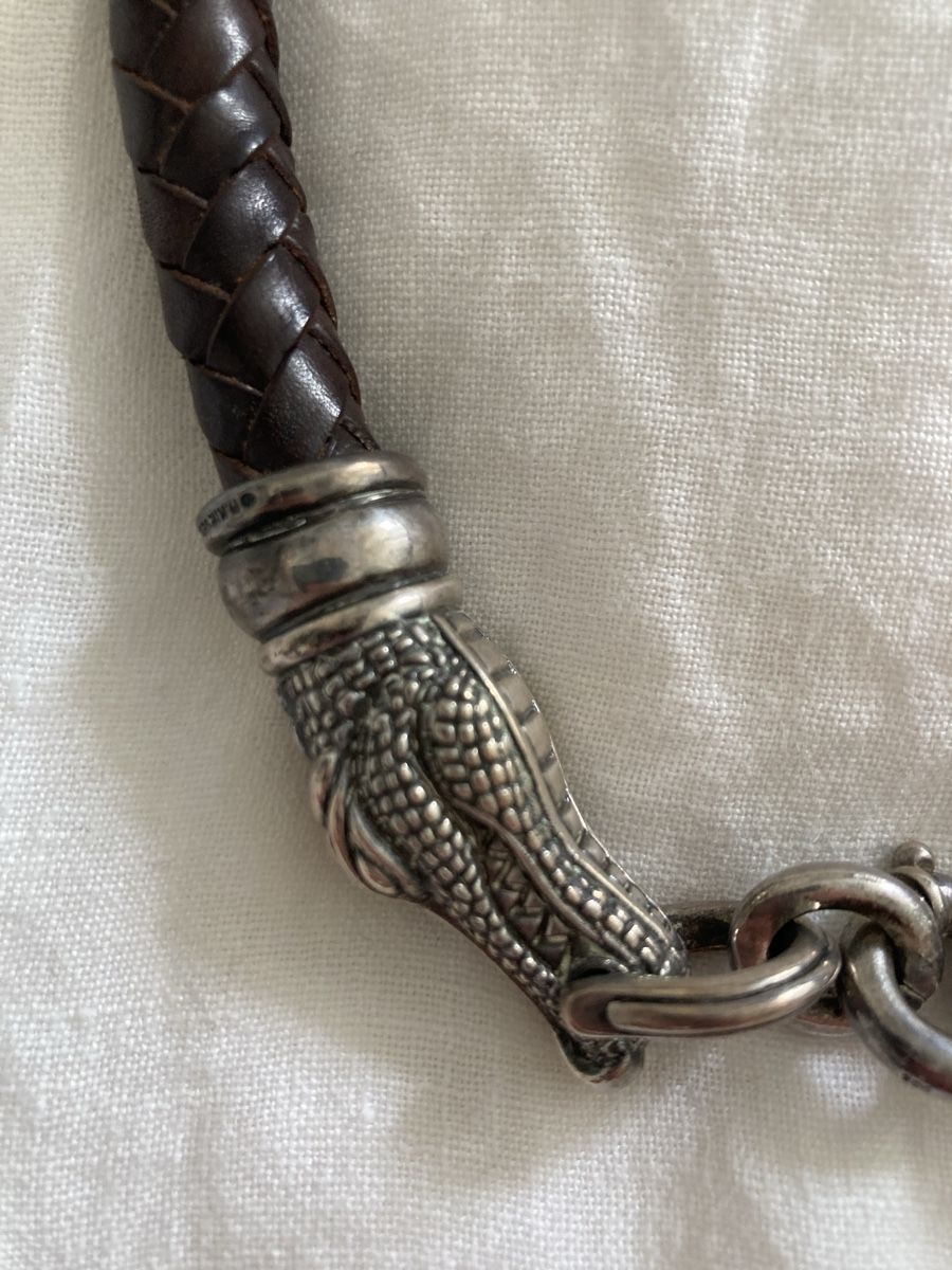 Catenine: Kieselstein-Cord Halsband – Usato da Zürich venduto da mainau16 4