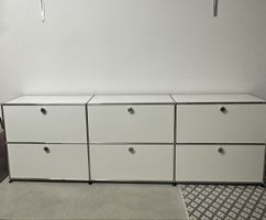 ..USM Sideboard weiss 226 x 75 x 37 cm