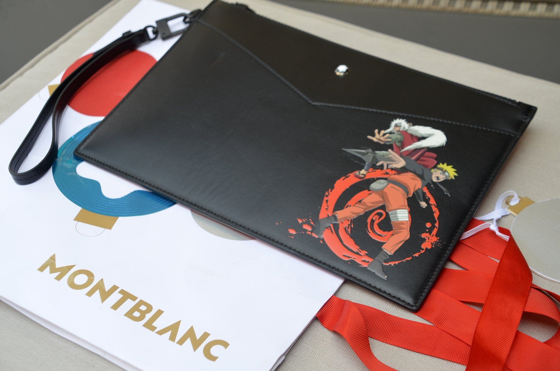 Montblanc Borse: Montblanc X Naruto Pouch Pochette Tasche – Usato da Collonges venduto da Auganien 9