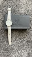Elegante Damenuhr von Philipp Auger mit Lederarmband