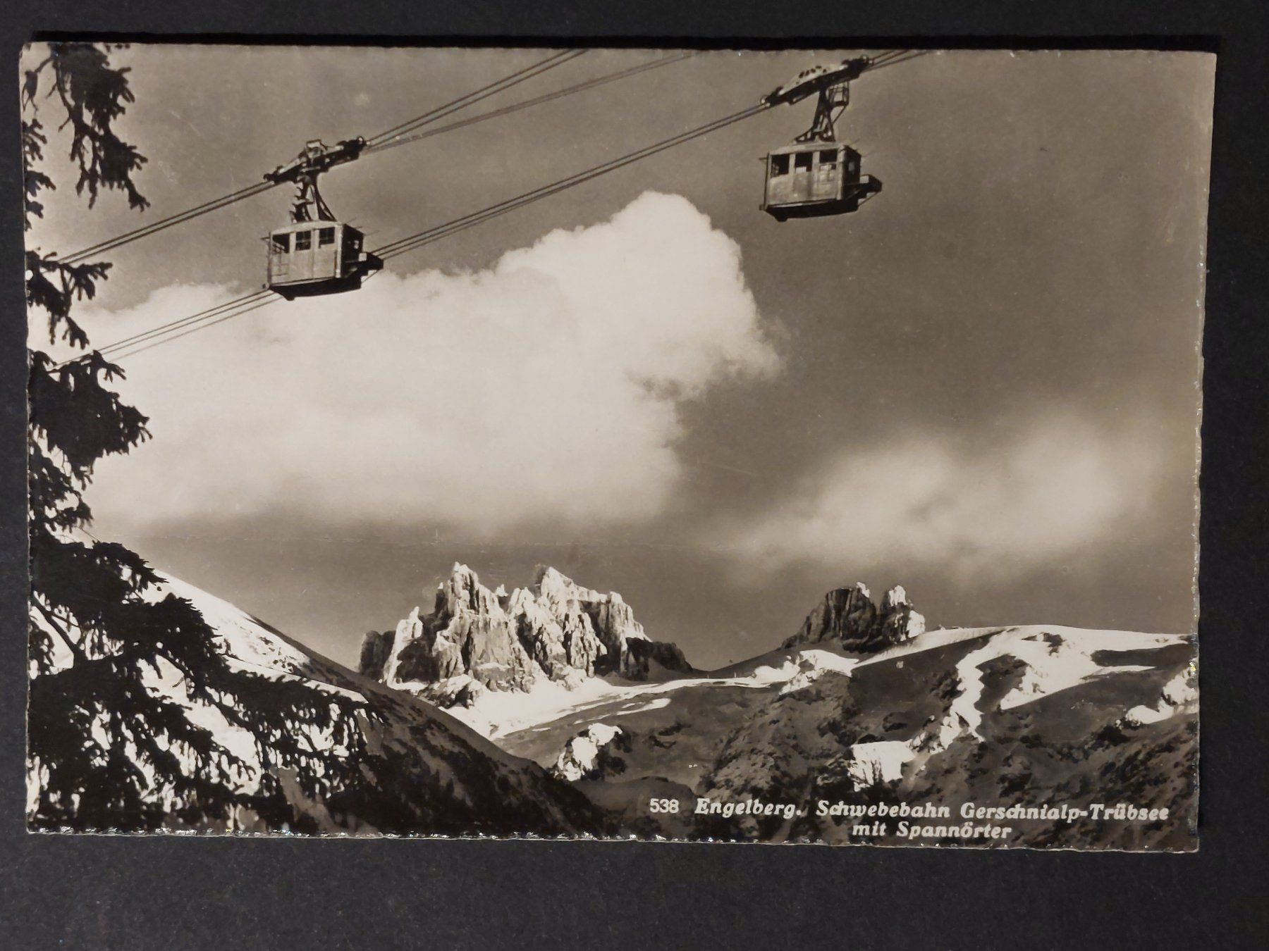 Cartoline postali: AK ungel. Schwebebahn Gerschnialp-Trübsee – Nuovo (secondo la descrizione) da Obfelden venduto da Funke2