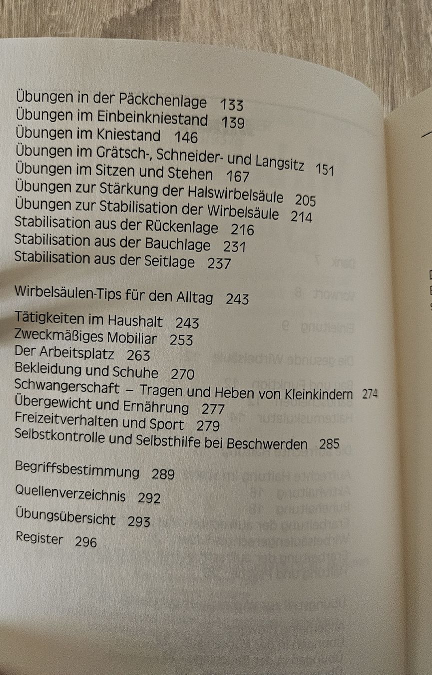 Libri: Wirbelsäulengymnastik Buch – Usato da Ebikon venduto da SecondChance_byM 3