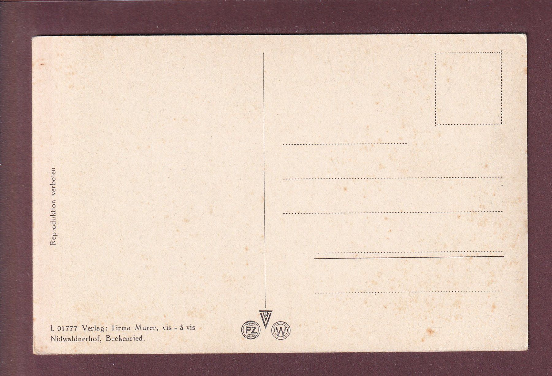 Cartes postales: BECKENRIED am Vierwaldstättersee – D'occasion à Pully par nicecards 1