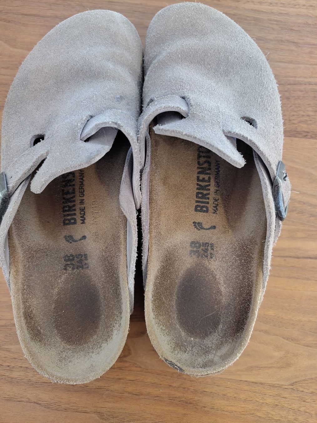 Birkenstock Scarpe da uomo: Birkenstock Boston 38 schmal  – Usato da Zürich venduto da betzec 1