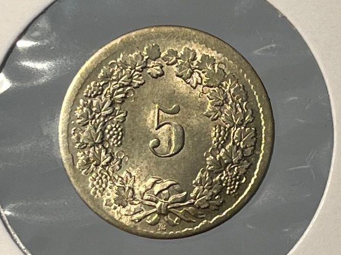 Tutti le monete: 5 Rappen 1850 BB – Usato da Tägerwilen venduto da Beata1sager 1