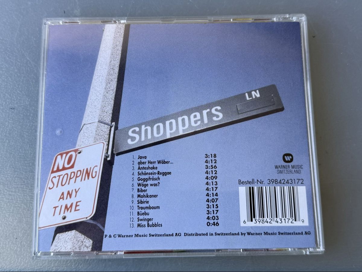 CD: Stop The Shoppers - Java - Kult CD Schweizer Mundart – Usato da Oberried Brienz venduto da Chyara 1