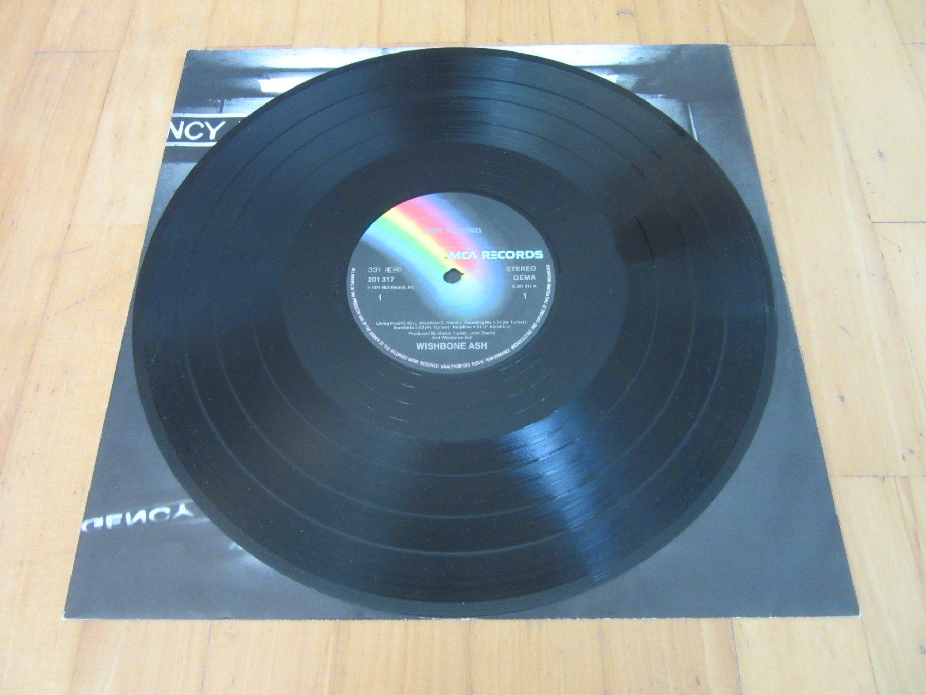Schallplatten: Langspielplatte "WISHBONE ASH" - JUST TESTING – Gebraucht aus Degersheim von Tforelle 4