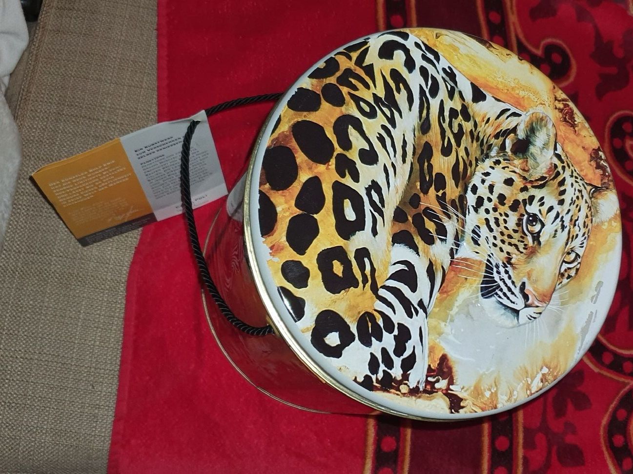Alle Dekorationen: panettone dose, Zebra Serie 9, Rolf Knie edit., Leopard, box – Neu und originalverpackt aus Zollikerberg von Nice_Name 6
