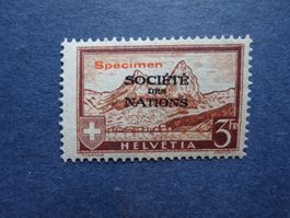 1937 56SP mit Aufdruck SPECIMEN postfrisch**  SBK2026 800.00