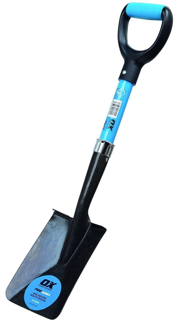 Tutti gli attrezzi: OX Tools Profi Mini Quadrat Mund Schaufel – Nuovo e nell'imballaggio originale da Volken venduto da cobrashop_tool
