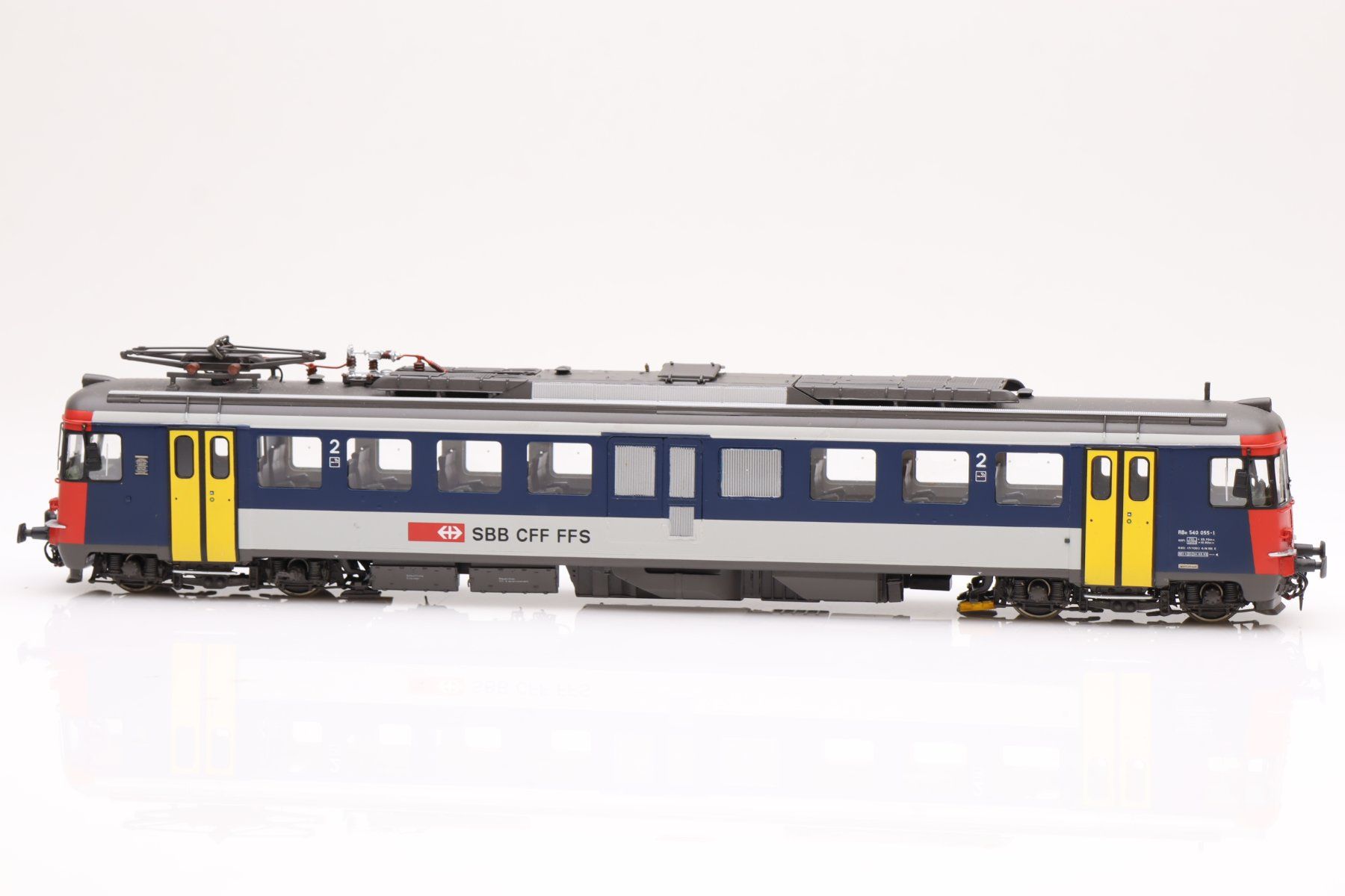 Lemaco Modellini di ferrovie: Lemaco SBB RBe 540 NPZ DC, H0 – Usato da Ried (Muotathal) venduto da Modellbahn.swiss 2