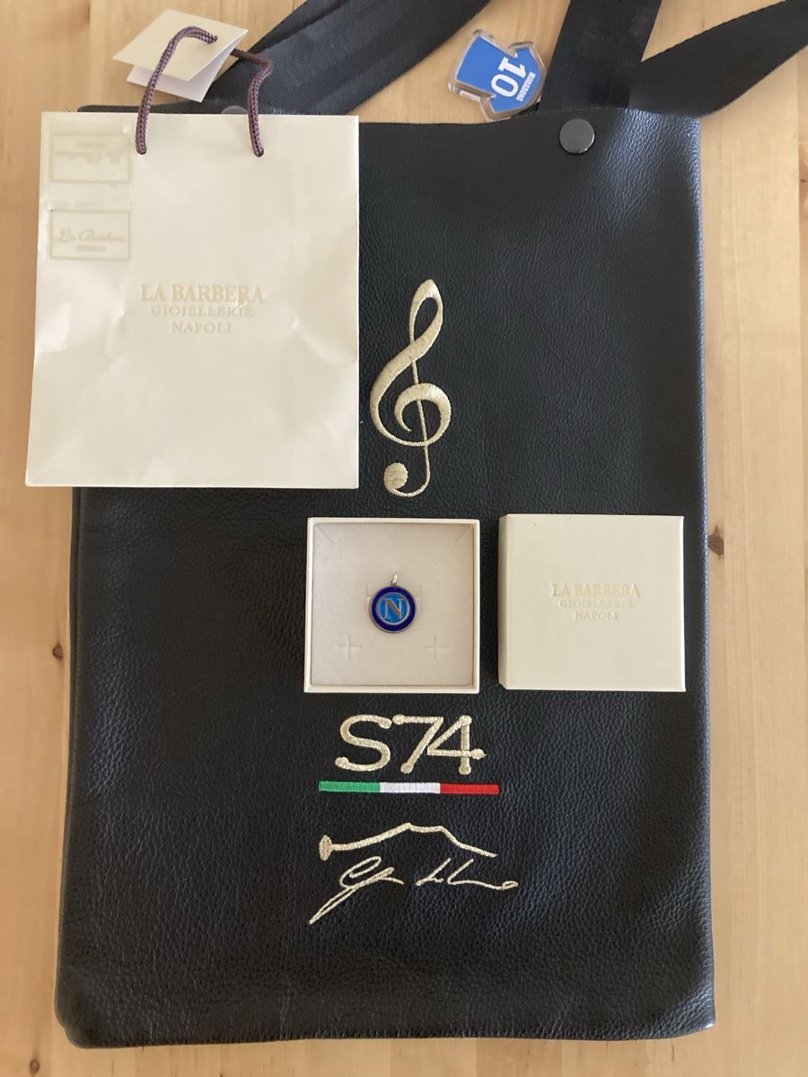 Ciondoli: SSC Napoli Silver hand Made – Nuovo e nell'imballaggio originale da Märstetten venduto da Shirt74 2