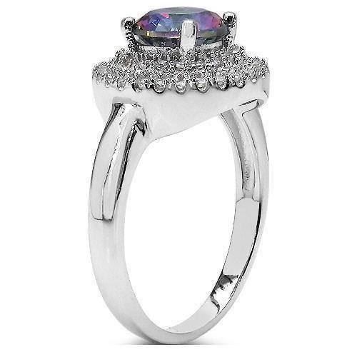 Anelli: MYSTIC TOPAZ & CUBIC ZIRCONIA – Nuovo (secondo la descrizione) da Berg TG venduto da marta970 2