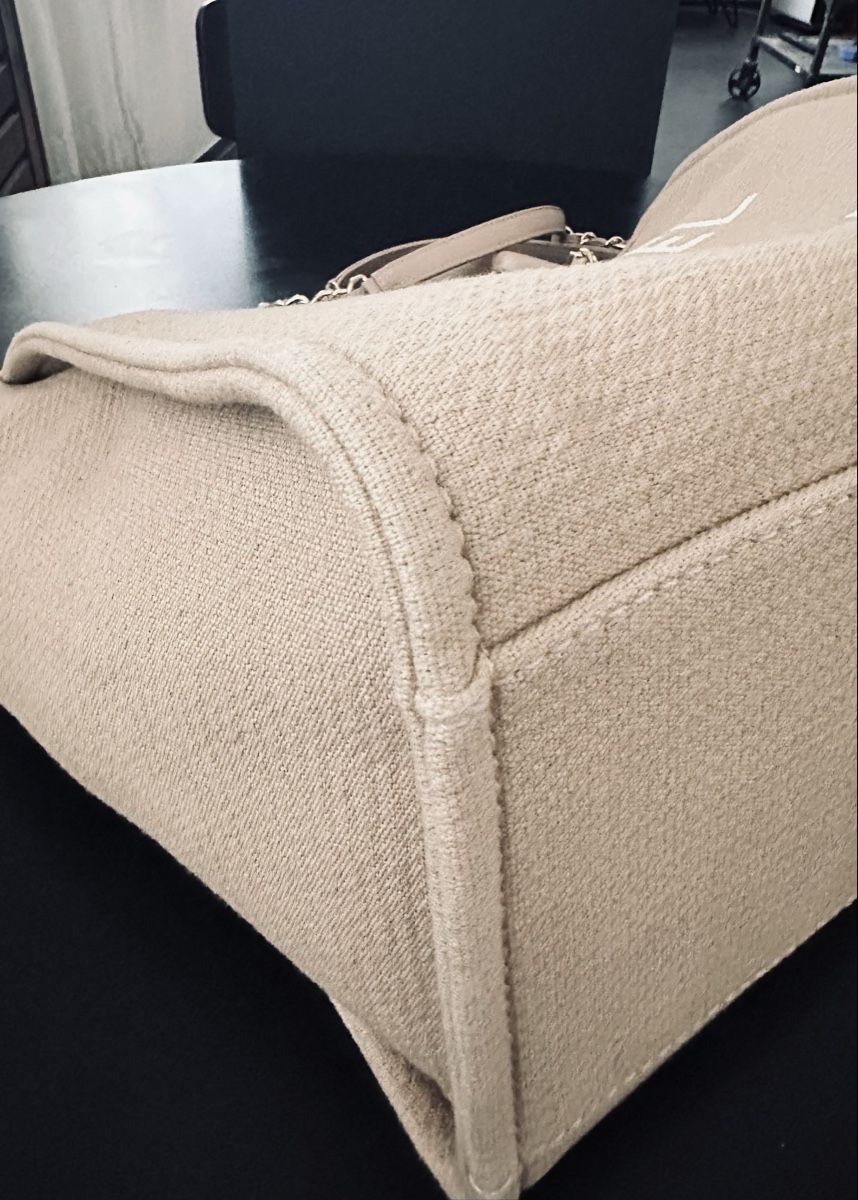 Chanel Borse da donna: CHANEL DEAUVILLE Shopper Full Set – Nuovo (secondo la descrizione) da Dietikon venduto da grumpelkeller 2