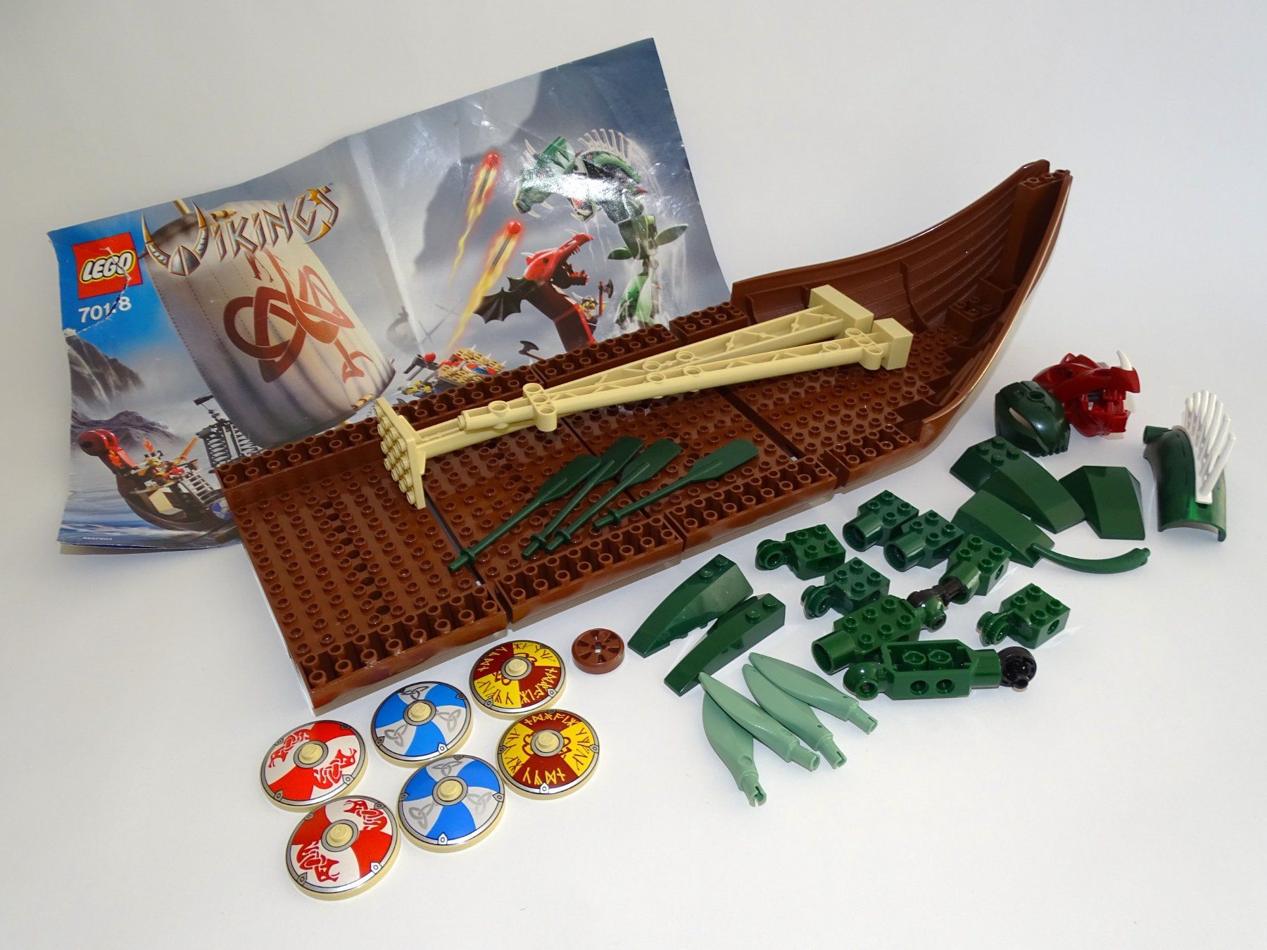 Lego Kit di costruzioni: Lego Vikings 7018 Fragmente – Usato da Burgdorf venduto da vor_5cls