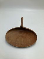 Cuillère à crème ancienne en bois, artisanat régional