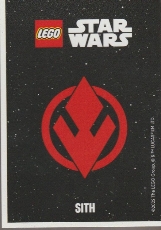 LEGO STAR WARS TRADING CARD SERIE 3 137 SITH Kaufen auf Ricardo