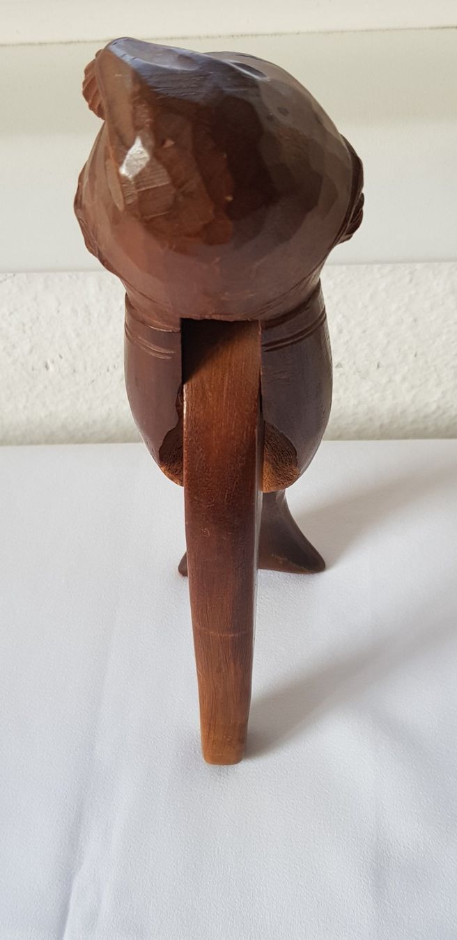 Statuette: Nussknacker "Männli mit Zipfelmütze" geschnitzt Brienz – Usato da Dällikon venduto da Toyfan 4