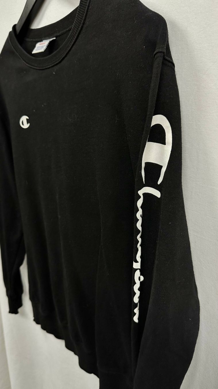 Champion Maglioni & Felpe: Champion Pullover schwarz Sweatshirt Gr. M – Usato da Sarmenstorf venduto da taosun1 1