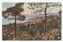 Postkarte Cannes, Vue Générale Prise de la Californie