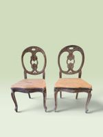 2x antike Louis-Philippe Stühle, Rarität zur Restaurierung