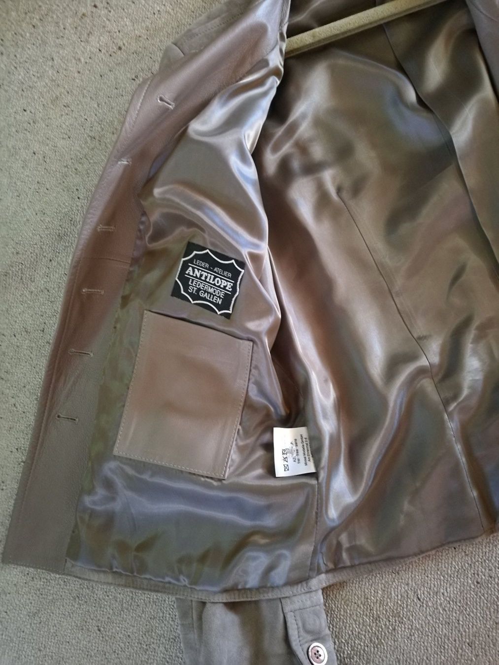 Giacche: Ziegenvelourjacke beige von Antilope – Nuovo (secondo la descrizione) da Horn venduto da sonjamenzi 2