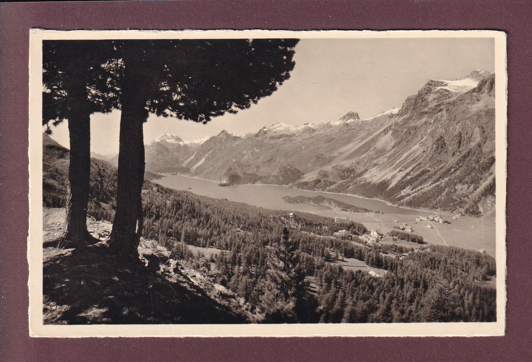 Cartoline postali: SILS - Silsersee - Maloja – Usato da Pully venduto da nicecards