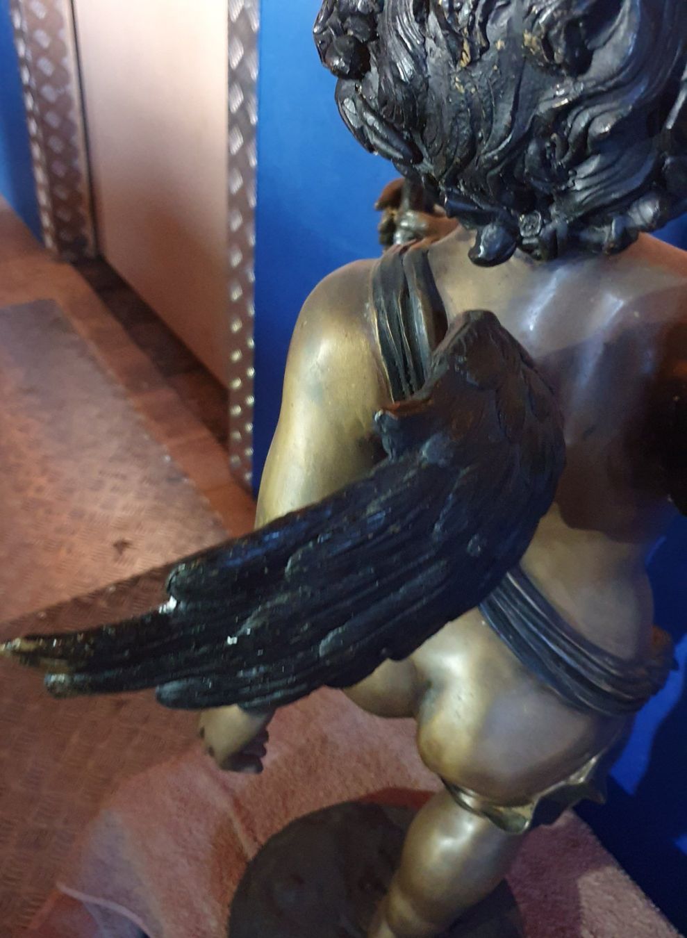 Statuette: Engel in Bronze 65cm – Usato da Muri AG venduto da Edlerweiss 4