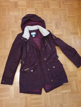 Columbia Winterjacke, Gr. M, Farbe Aubergine