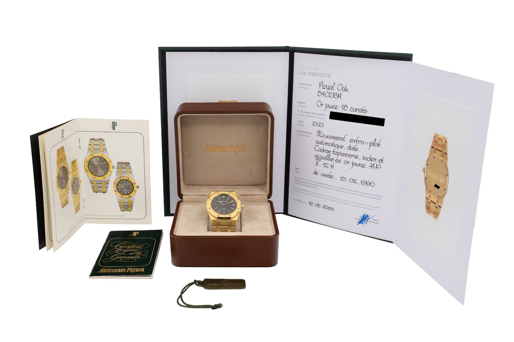 Audemars Piguet Orologi: Audemars Piguet Royal Oak Jumbo 5402BA Full set – Usato da Genève venduto da Swisstreasures-SA 9