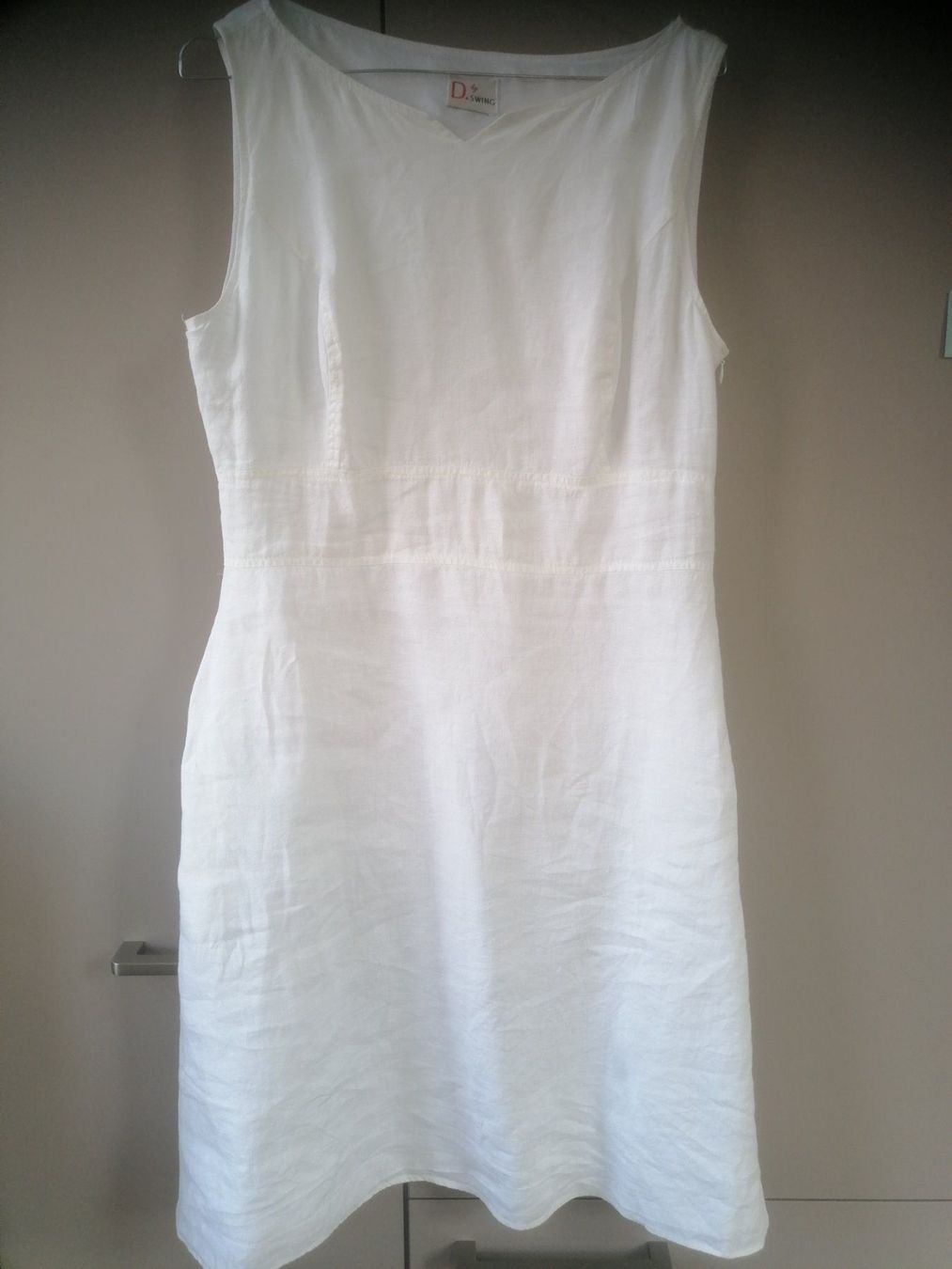 Vestiti: Weisses Leinenkleid 40 – Usato da Wallisellen venduto da Muggeli1970