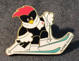 CC456  Pin Winter Asian Games AOMORI 2003 - Alpine Skiing