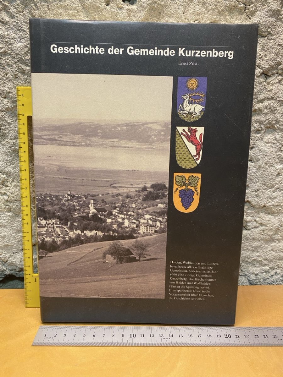 Bücher: Geschichte der Gemeinde Kurzenberg – Ernst Züst SIGNIERT – Gebraucht aus St.Gallen von kingsamas