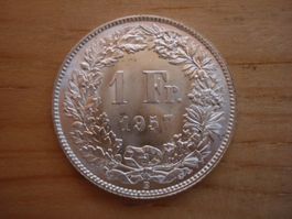 (C1) 1 Franken 1957 STGL