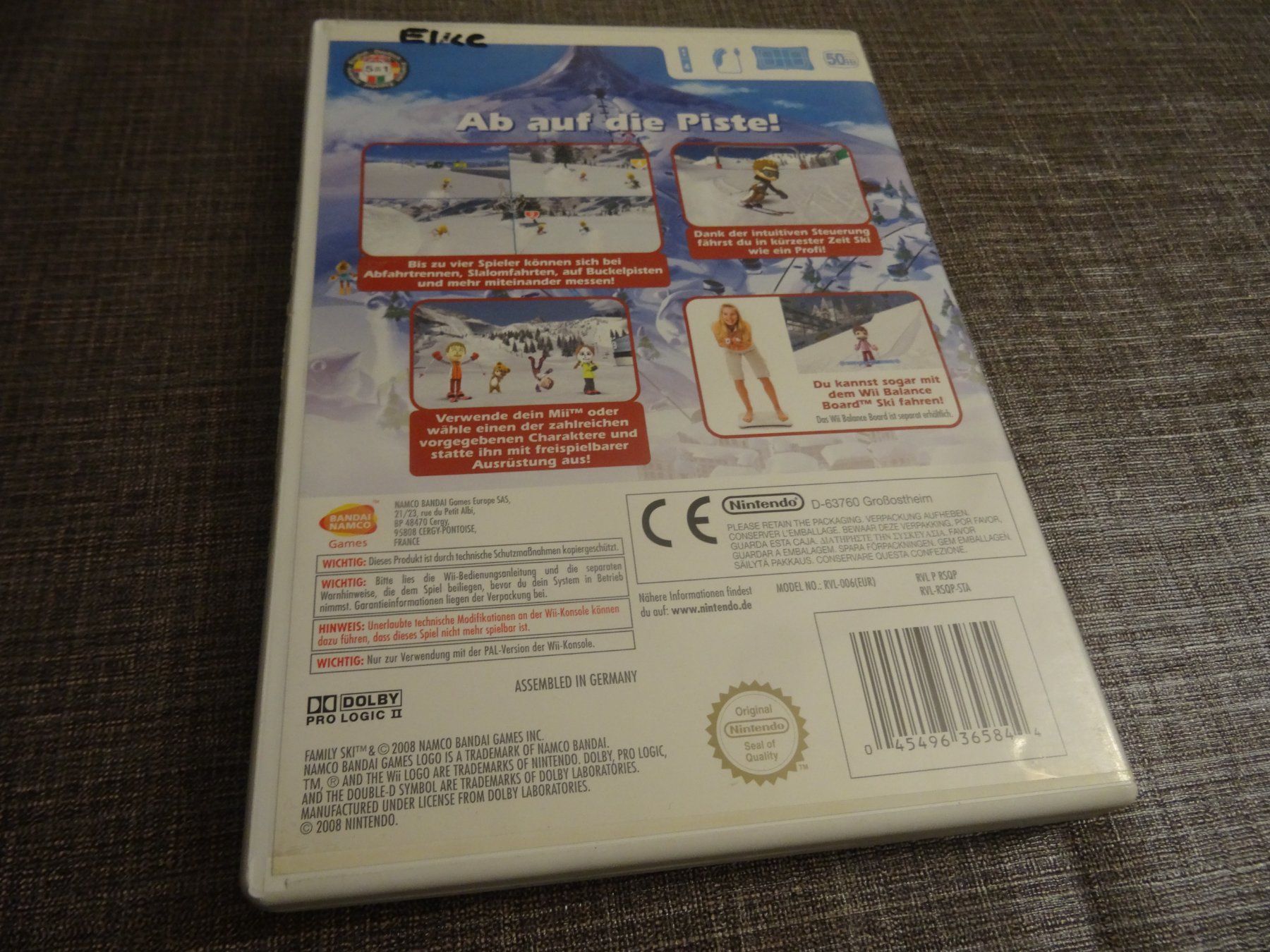 Nintendo Giochi: Wii Family Ski – Usato da Olten venduto da Disc-Ausverkauf 2