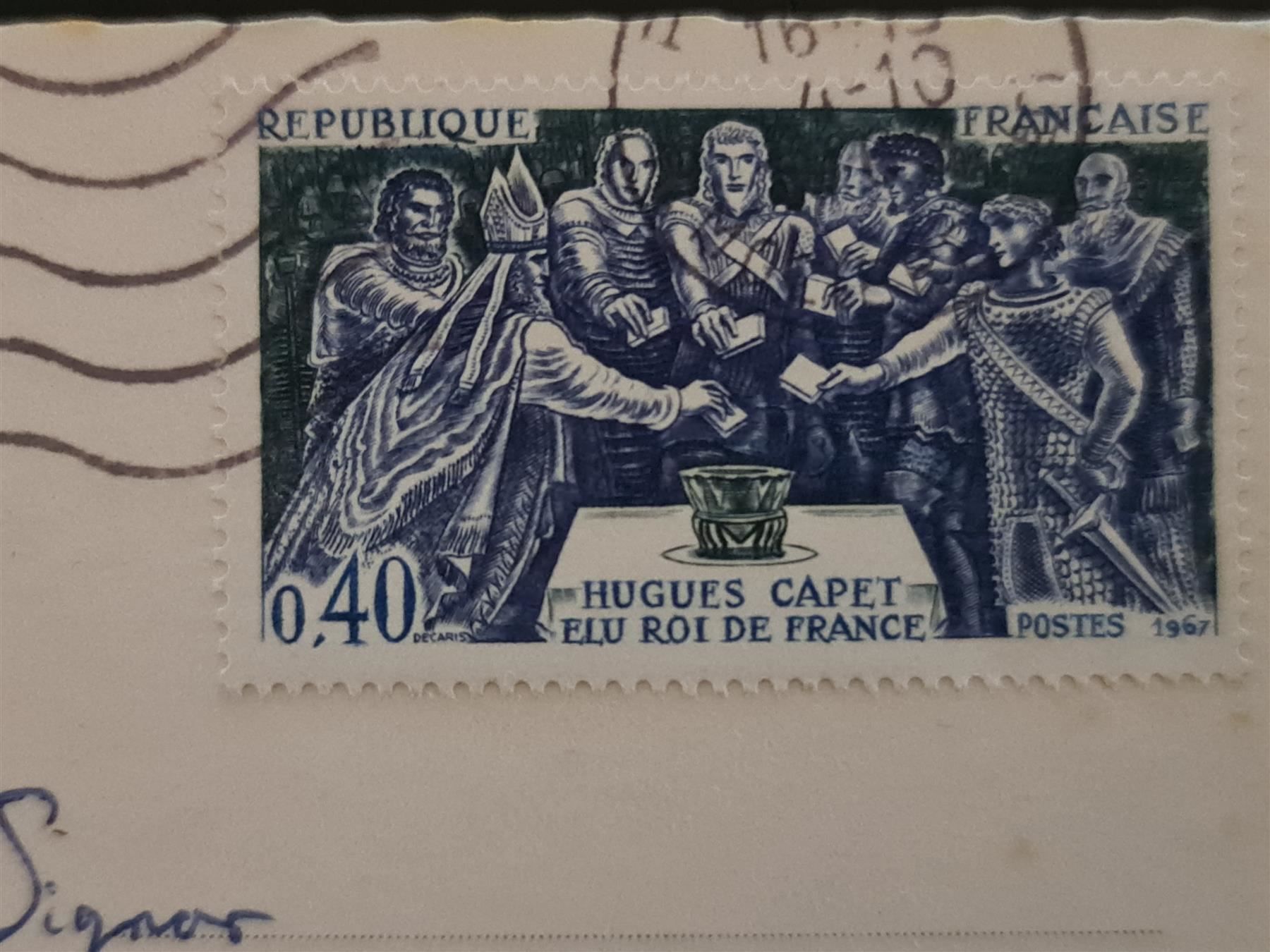 Cartoline postali: Ansichtskarte Saint German des Pres Paris – Usato da Dintikon venduto da Vexi 1