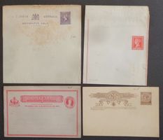 SOUTH AUSTRALIA, VICTORIA, QUEENSLAND: Postal Stationaries *