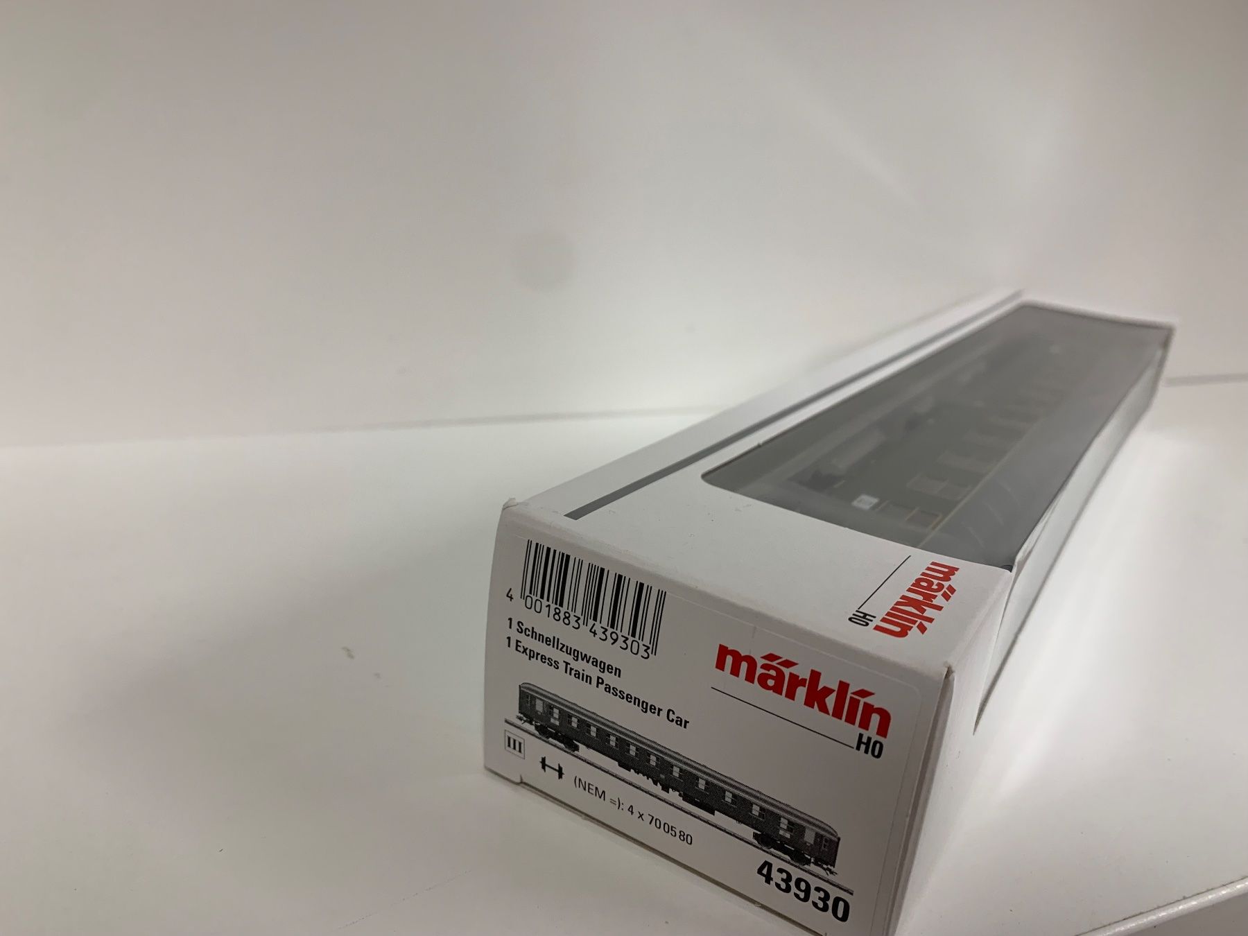 Märklin Modellini di ferrovie: Märklin Schnellzugwagen DB 43930 – Usato da Geroldswil venduto da TopTrain54 6