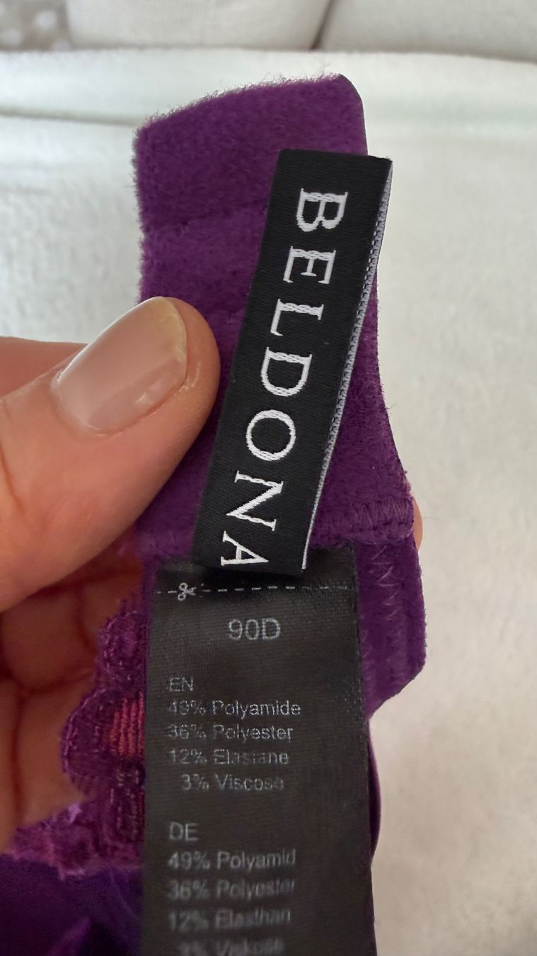 Beldona Sonstige Unterwäsche: Damen BH lila Grösse90D – Gebraucht aus Warth von sue500 5