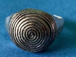 Silberrring Kreise (58)