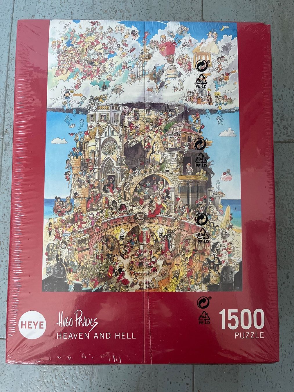 Heye Puzzles: Heye Puzzle 1500 Teile "Heaven and Hell" – Neu und originalverpackt aus Oberuzwil von Coolan
