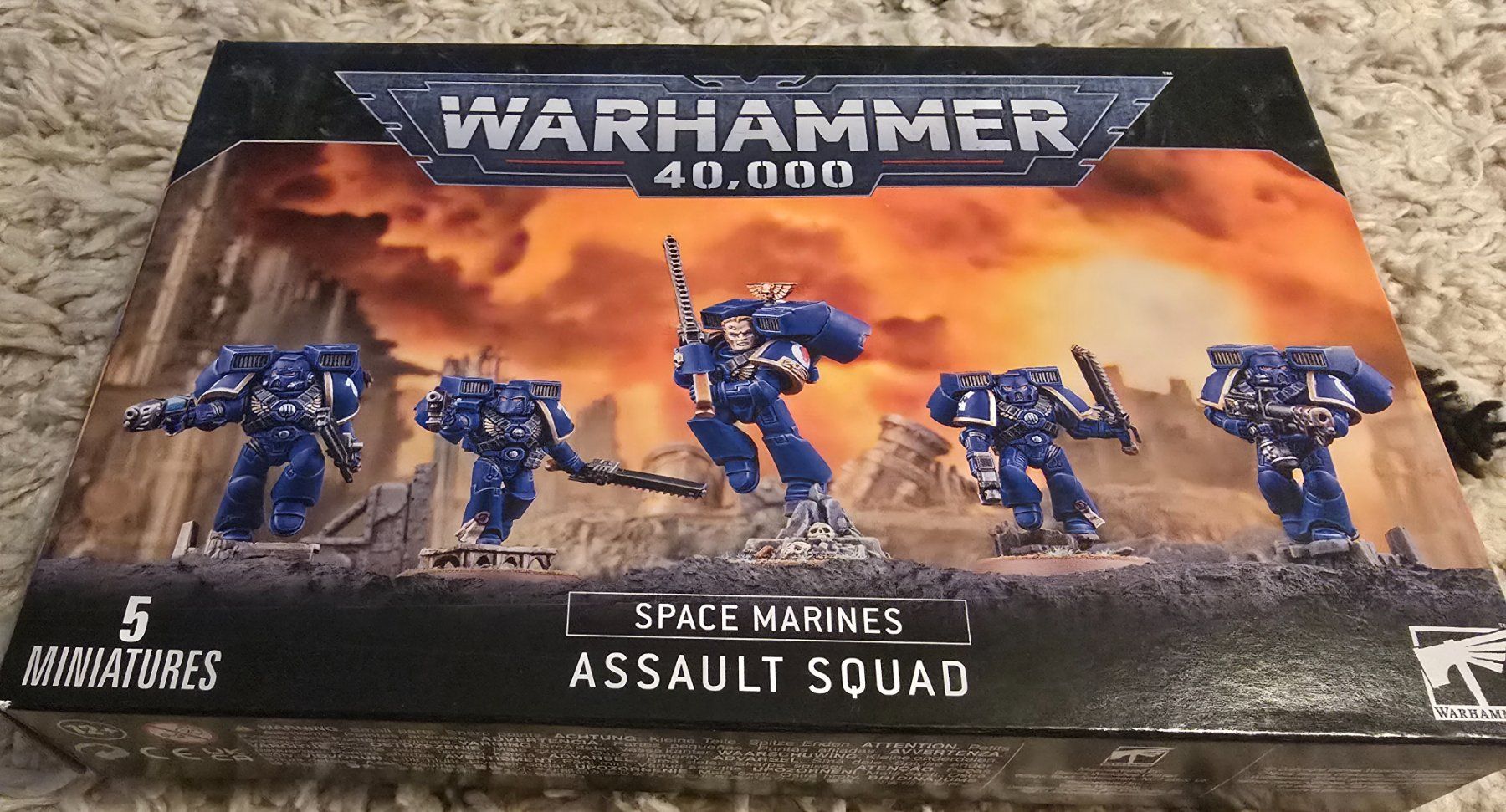 Kit di modellismo & Modellini statici: Warhammer 40k Assault Squad (Firstborn) Rare – Nuovo (secondo la descrizione) da Maur venduto da pet_v5jw