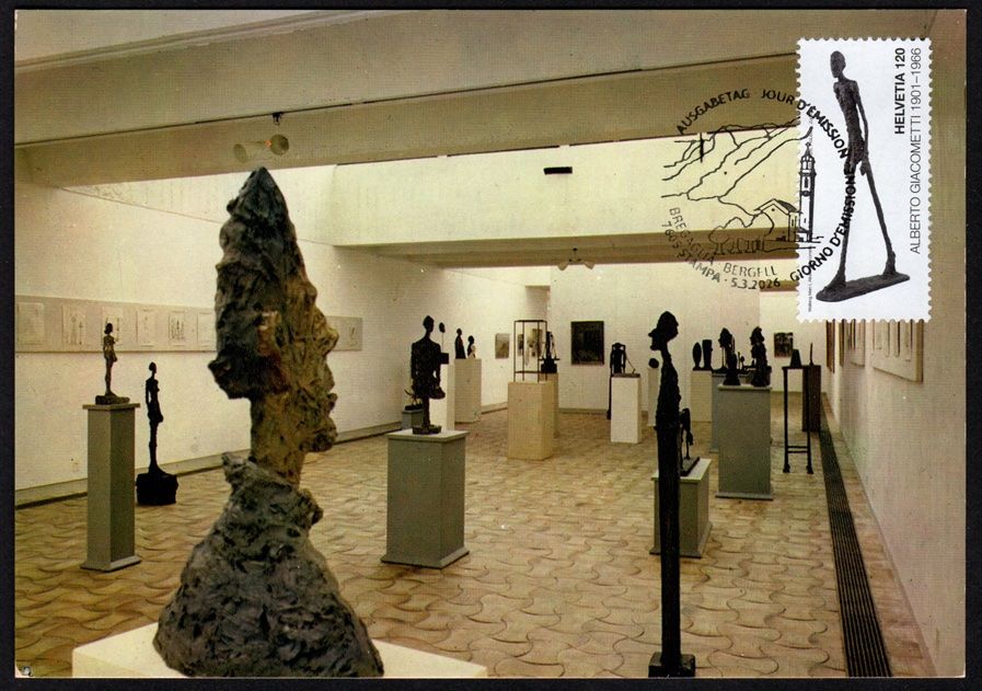 Tutti i francobolli: Maximumkarte Alberto Giacometti – Nuovo (secondo la descrizione) da Dottikon venduto da haeusibuh5