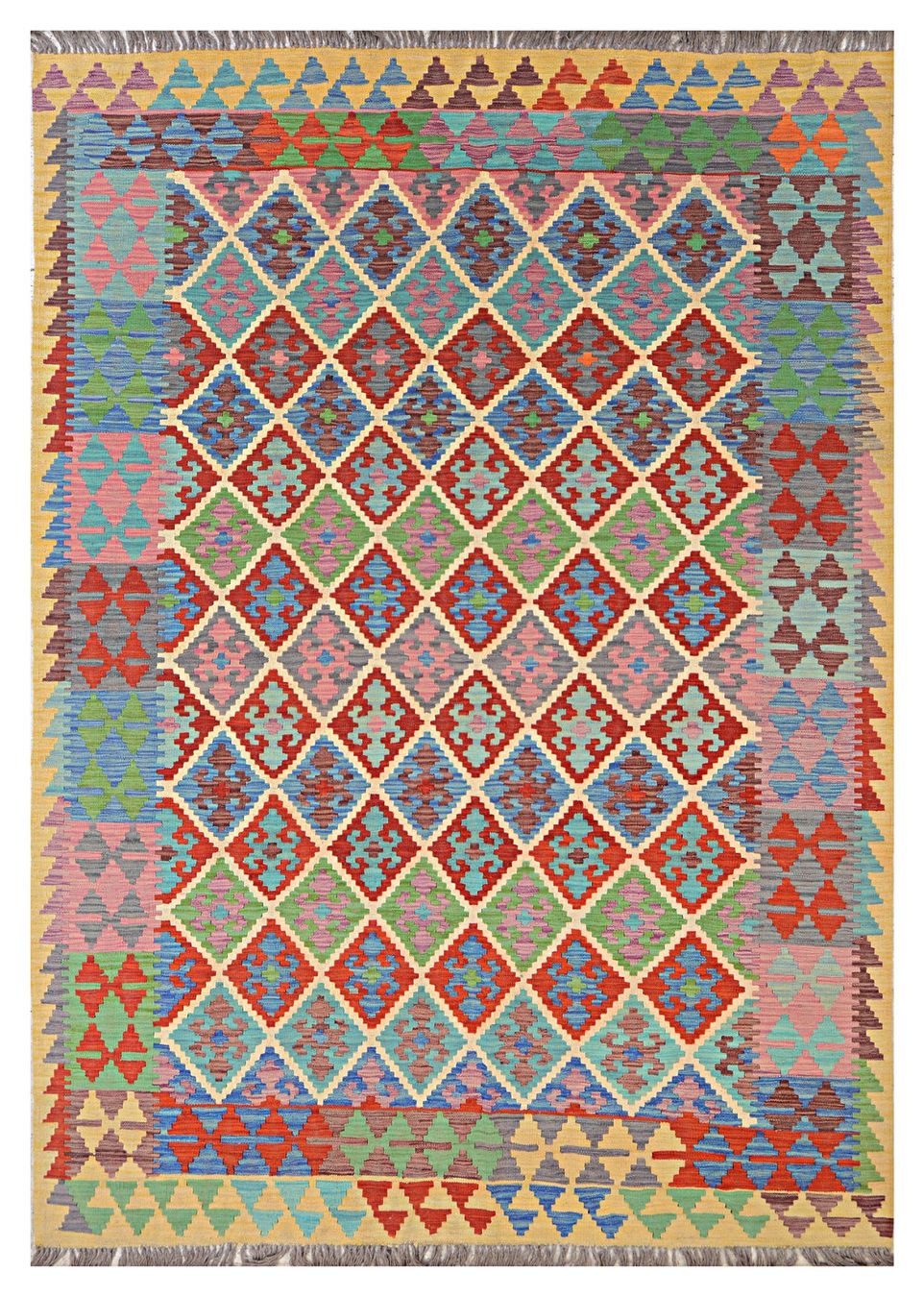 Kelim Tappeti: Oriente Kelim Teppich 200x300 cm – Nuovo e nell'imballaggio originale da Lahore venduto da Fairways79 4