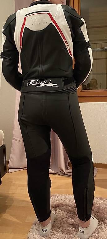 Pantaloni: FLM Damen Lederhose 3.1 weiss – Usato da Aarburg venduto da Randyandy1 1