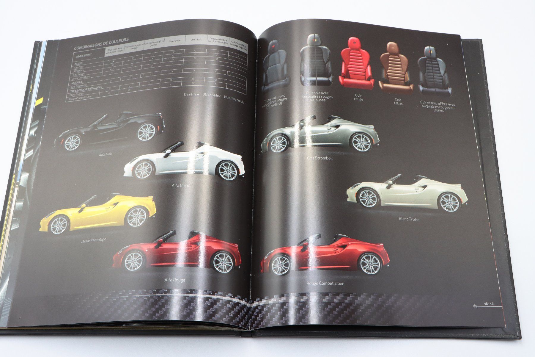 Alfa Romeo Documenti: Alfa Romeo 4C Spider 2016 Hardcover Prospekt – Usato da Bühl b.Aarberg venduto da Collectorpassions 8