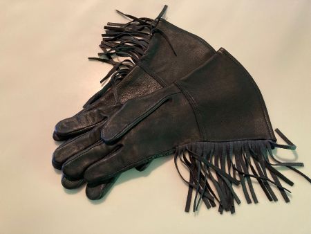 Western Lederhandschuhe/Gauntlet Glove