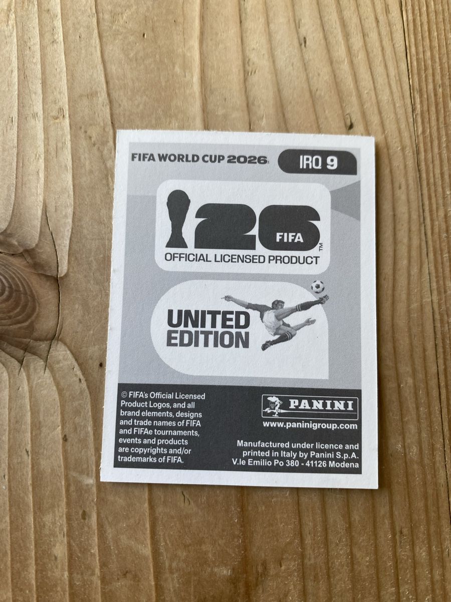 Panini Carte collezionabili: Panini IRQ 9 – Nuovo e nell'imballaggio originale da Winterthur venduto da eli_vq8f 1